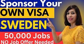 How To Apply For Sweden Job Seeker Visa Online?| Move To Sweden Without Job Offer? | Complete Guide