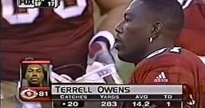 Terrell Owens 20 Receptions game vs the Bears ca. 2000