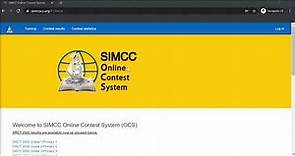 SIMOC 2020 Math Olympiad Instructions