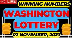 Washington Night Lottery Results Nov 02, 2023 - Pick 3 - Match 4 - Daily Keno - Hit 5 - Powerball