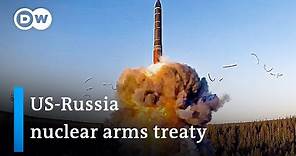 US and Russia agree to extend 'New START' nuclear arms treaty | DW News