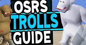 Ultimate Trolls Slayer Guide For Old School Runescape