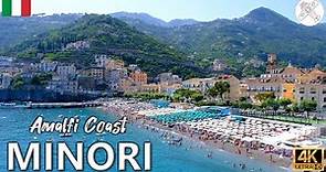 MINORI │ ITALY. Day Trip to Minori: See the Colorful Amalfi Coast in 4K!