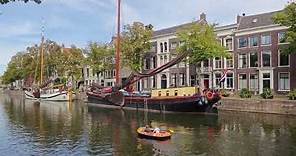 Walk in Schiedam, the Netherlands