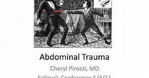 PPT - Abdominal Trauma PowerPoint Presentation, free download - ID:6791983