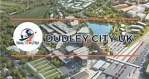 Amazing Dudley City UK Drone view.