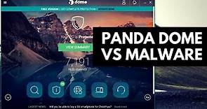 Panda Dome Free Antivirus Review | Test vs Malware