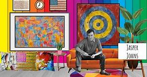 Artbx.org Presents Jasper Johns Inspired Art!