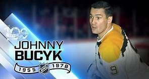 Johnny Bucyk served as captain of 'Big Bad Bruins'