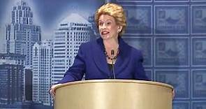 Debbie Stabenow, John James face off in Senate debate