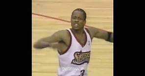 Allen Iverson highlights vs Detroit Pistons (1999) - first scoring title