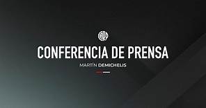 Martín Demichelis en conferencia de prensa | River vs. Argentinos Juniors [EN VIVO]