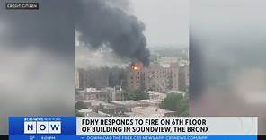 FDNY responds to fire in Bronx building