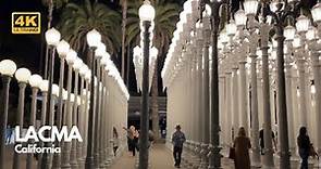 🚶🏻FRIDAY NIGHT, Los Angeles County Museum of Art(LACMA)🌴🌴California🇺🇸[4K]