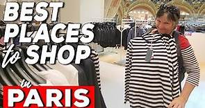 10 Best Places for Shopping in Paris