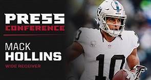 Mack Hollins speaks to the media after signing with the Atlanta Falcons | NFL