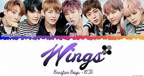 BTS (방탄소년단) - 'Outro: Wings' Lyrics [Color Coded Han_Rom_Eng] | minamochi