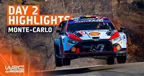 Day 2 Highlights | WRC Rallye Monte-Carlo 2024