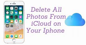 Delete All Photos From iCloud on Your Iphone or Ipad.