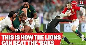 Stuart Lancaster breaks down exactly how the Lions can beat the Springboks
