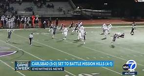 High School Game of the Week - Carlsbad vs. Mission Hills