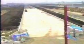 The construction of Route 66 Raceway
