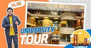 Golden Gate University, San Francisco, California Campus Tour ( In English )