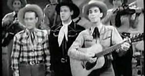Sons of the Pioneers "Tumbling Tumble Weeds"