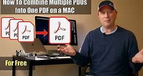 How To Combine Multiple PDF Files Into One PDF On An Apple Mac
