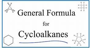 General Formula for Cycloalkanes