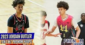 INTERVIEW: 2023 Jordan Butler on being a VERSATILE BIG MAN + Playing for Melo Ball's Team & More!