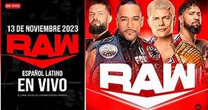 WWE RAW 13 de Noviembre 2023 EN VIVO | Español Latino | RAW 13/11/2023 | NOCHE DE CAMPEONATOS