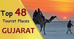 "GUJARAT" Top 48 Tourist Places | Gujarat Tourism