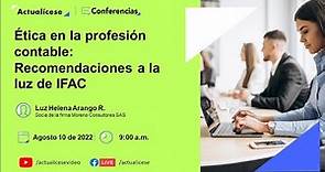 Código de Ética de la profesión contable: recomendaciones de IFAC