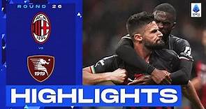 Milan-Salernitana 1-1 | Giroud header not enough for Milan: Goals & Highlights | Serie A 2022/23
