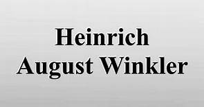 Heinrich August Winkler