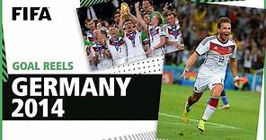 🇩🇪 All of Germany's 2014 World Cup Goals | Gotze, Klose, Muller & more!