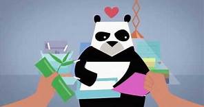 Google Panda - Simple and cute explainer video