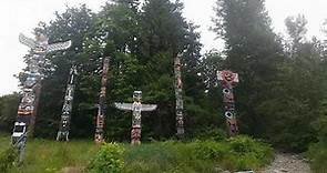 The Stanley Park's Totem Poles - Vancouver