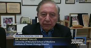 Washington Journal-Dr. Robert Gallo on COVID-19 Treatments and Vaccines