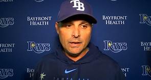 Kevin Cash on 10-0 win over Reds