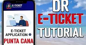 How To Fill Out E-TICKET For Dominican Republic Customs