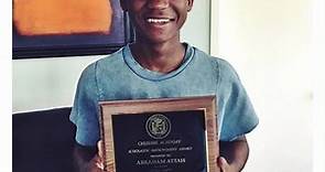 Abraham Attah Made A 4.0 In his First School Year In The US An...
