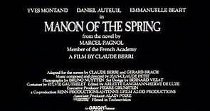 Manon of the Spring (1986) Trailer | Yves Montand, Emmanuelle Béart