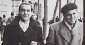 Federico García Lorca y Rafael Rodríguez Rapún