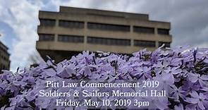 PItt Law Commencement
