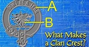 What Are the Parts of a Scottish Clan Crest Badge?