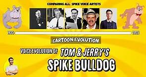 Voice Evolution of TOM & JERRY'S SPIKE BULLDOG - 77 Years Compared & Explained | CARTOON EVOLUTION