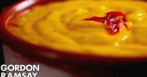 How To Make Garlic & Saffron Mayonnaise | Gordon Ramsay