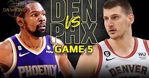 Denver Nuggets vs Phoenix Suns Game 5 Full Highlights | 2023 WCSF | FreeDawkins